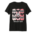 Soccer Coquette Bow Soccer Soccer T-Shirt - Trendy Graphic Unisex - T-Shirt, Sweatshirt, Hoodie