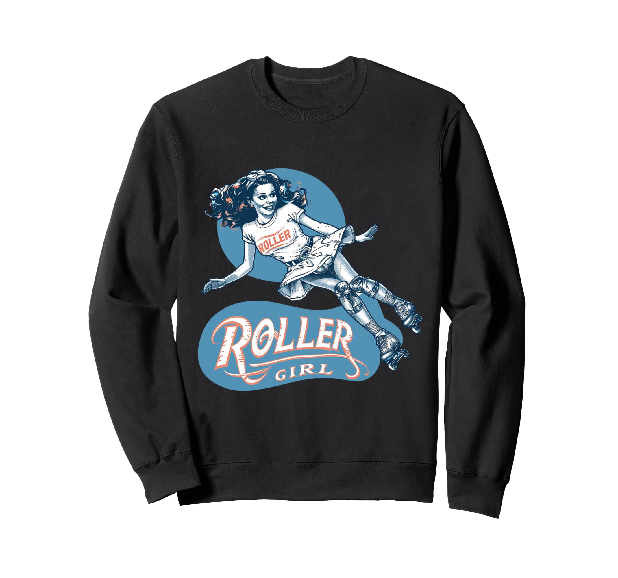 Funny Roller Skating Skate Sweatshirt - Casual Everyday Wear for Adults - T-Shirt, Sweatshirt, Hoodie