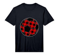 Football Soccer Buffalo Plaid Soccer T-Shirt - Minimalist Print Unisex - T-Shirt, Sweatshirt, Hoodie