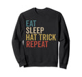 Eat Sleep Hat Trick Repeat Soccer Sweatshirt - Streetwear Style Unisex - T-Shirt, Sweatshirt, Hoodie
