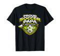 Soccer Papa Funny Proud Weekend Sidelines T-Shirt - Trendy Graphic Unisex - T-Shirt, Sweatshirt, Hoodie