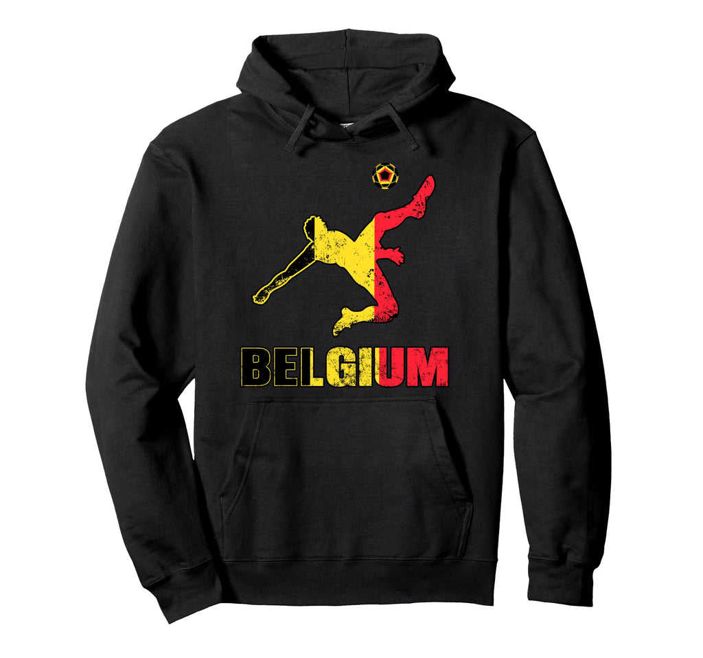 Belgium Football Soccer Game Player Hoodie - Aesthetic Graphic Men Women - T-Shirt, Sweatshirt, Hoodie