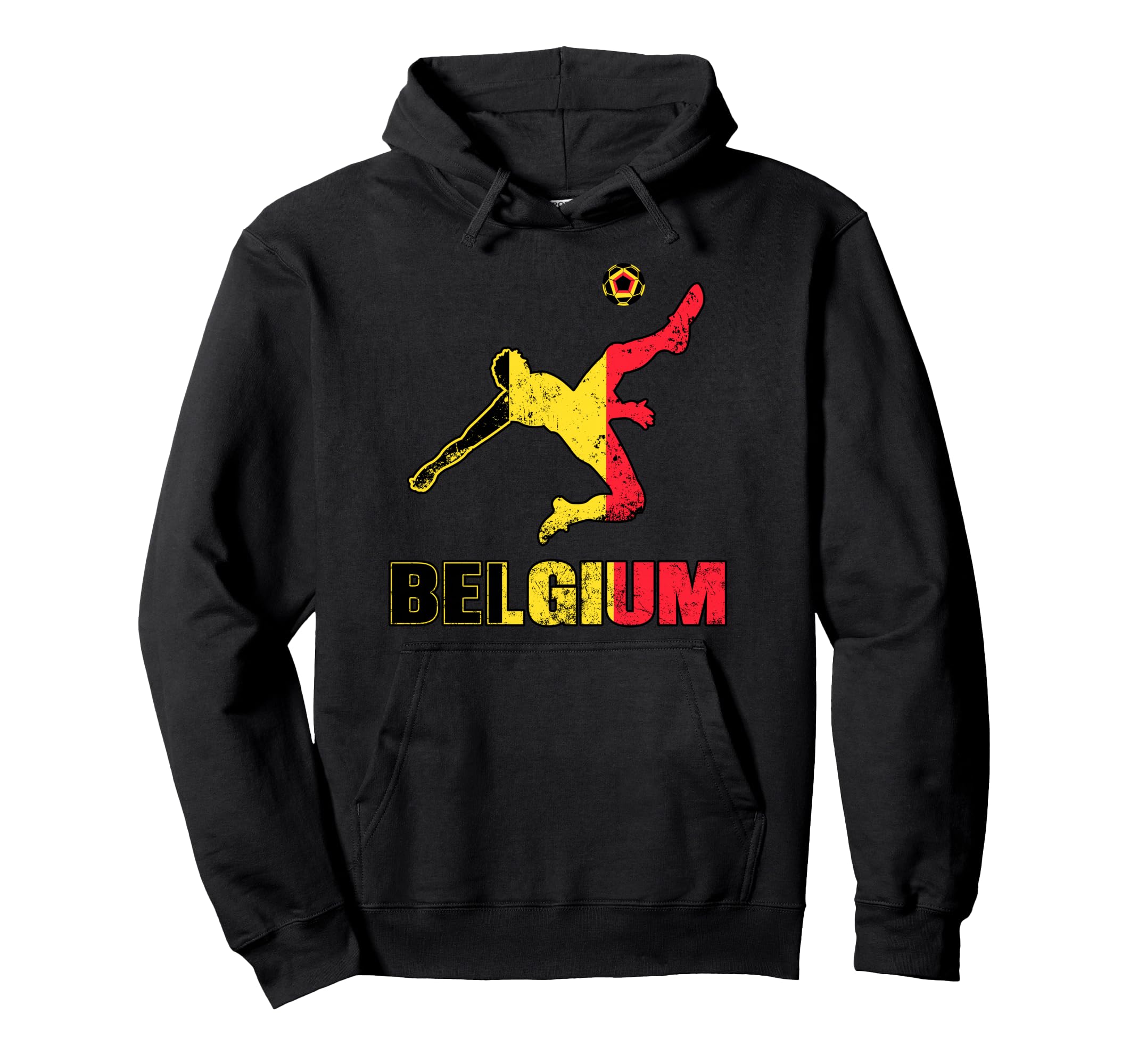 Belgium Football Soccer Game Player Hoodie - Casual Everyday Wear Unisex - T-Shirt, Sweatshirt, Hoodie