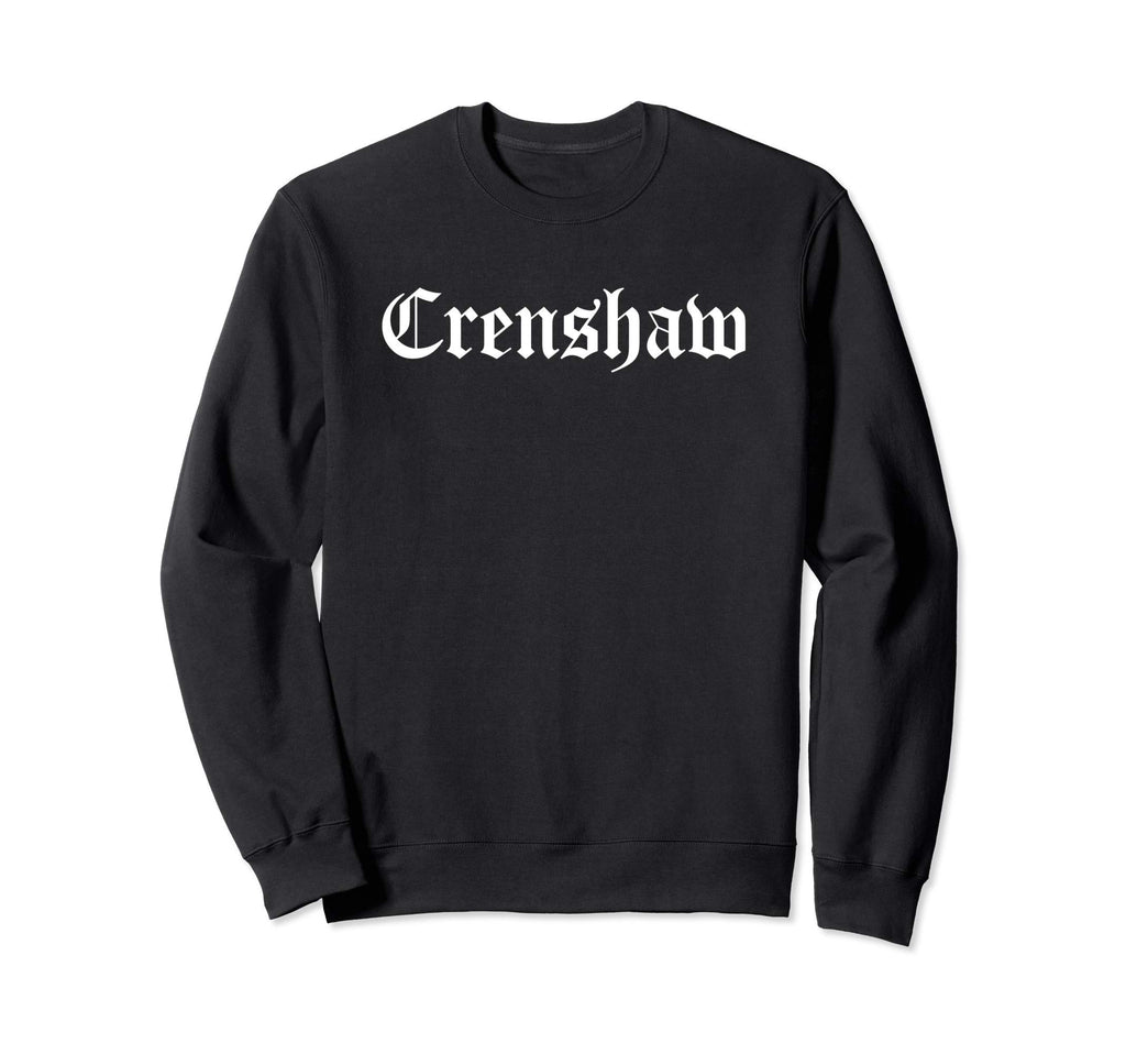Crenshaw Los Angeles Old School Hip Hop Sweatshirt - Trendy Graphic Unisex - T-Shirt, Sweatshirt, Hoodie