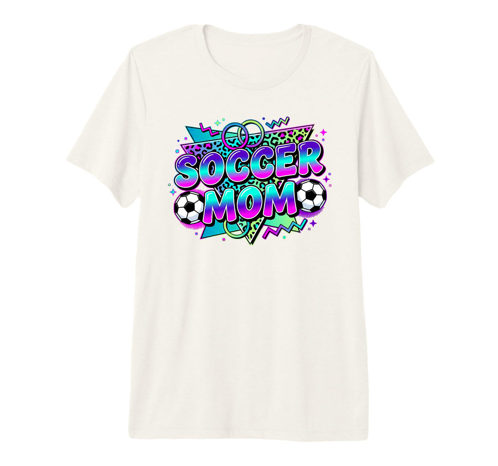 Soccer Mom Leopard Game Day Sideline T-Shirt - Trendy Graphic Men Women - T-Shirt, Sweatshirt, Hoodie