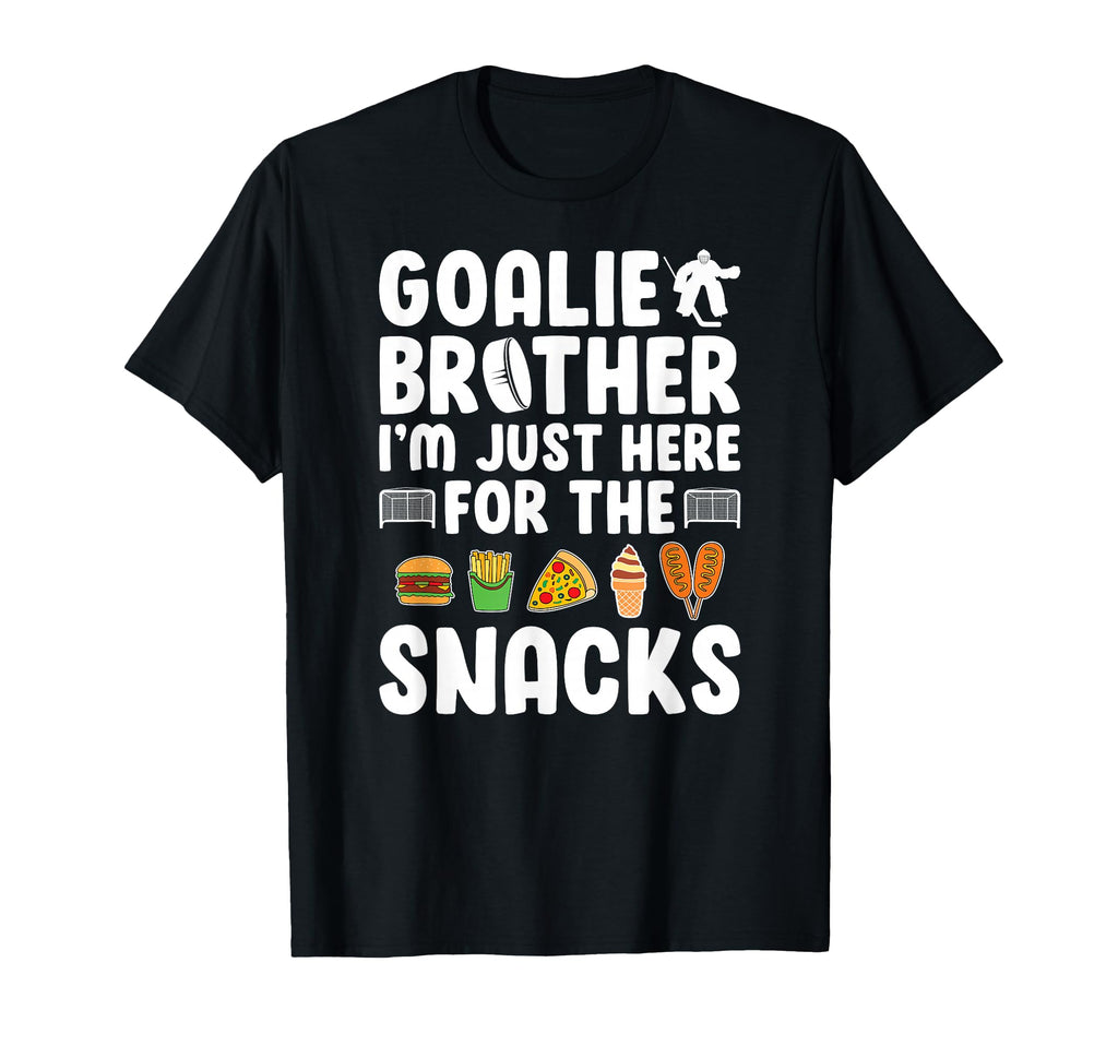 Funny Hockey Goalie Brother Ice T-Shirt - Casual Everyday Wear Men Women - T-Shirt, Sweatshirt, Hoodie