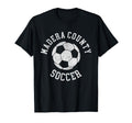 Madera County Soccer Distressed 90S T-Shirt - Custom Art Print Men Women - T-Shirt, Sweatshirt, Hoodie