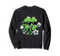 Patrick Soccer Shamrock Drip Sport Sweatshirt - Aesthetic Graphic Unisex - T-Shirt, Sweatshirt, Hoodie