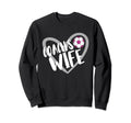 Soccer Coachs Wife Heart Sweatshirt - Custom Art Print Unisex - T-Shirt, Sweatshirt, Hoodie