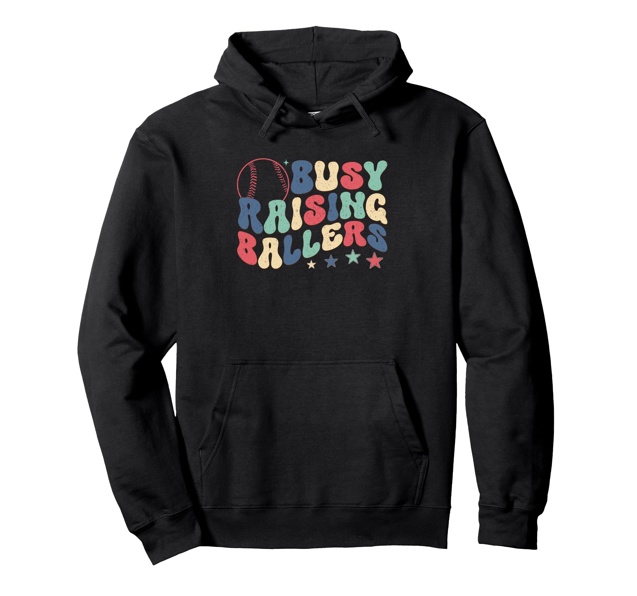Busy Raising Ballers Fun Sports Parent Hoodie - Aesthetic Graphic Unisex - T-Shirt, Sweatshirt, Hoodie