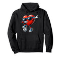 Valentines Day Heart Dabbing Heart Player Hoodie - Novelty Apparel Unisex - T-Shirt, Sweatshirt, Hoodie