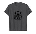 Soccer Coach Soccer Is Life Rest Is T-Shirt - Unique Graphic for Adults - T-Shirt, Sweatshirt, Hoodie