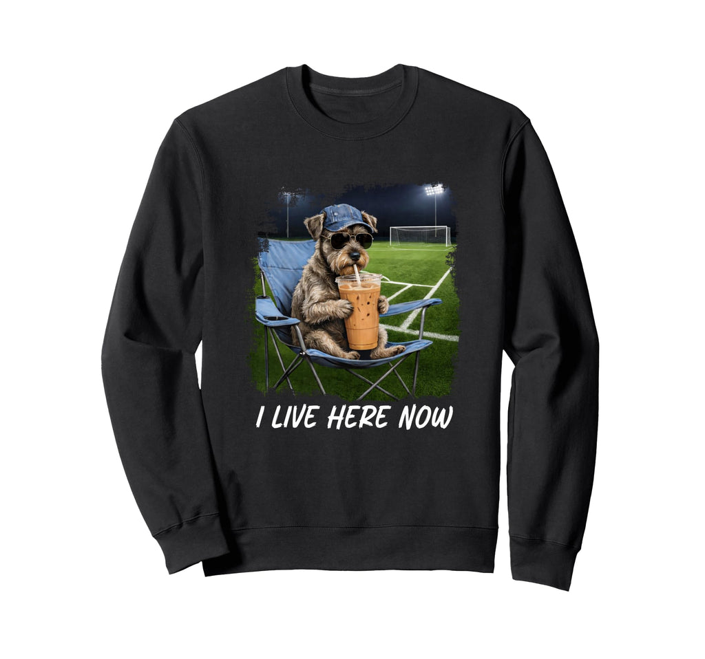 Soccer Dad I Live Here Now Soccer Sweatshirt - Streetwear Style Men Women - T-Shirt, Sweatshirt, Hoodie