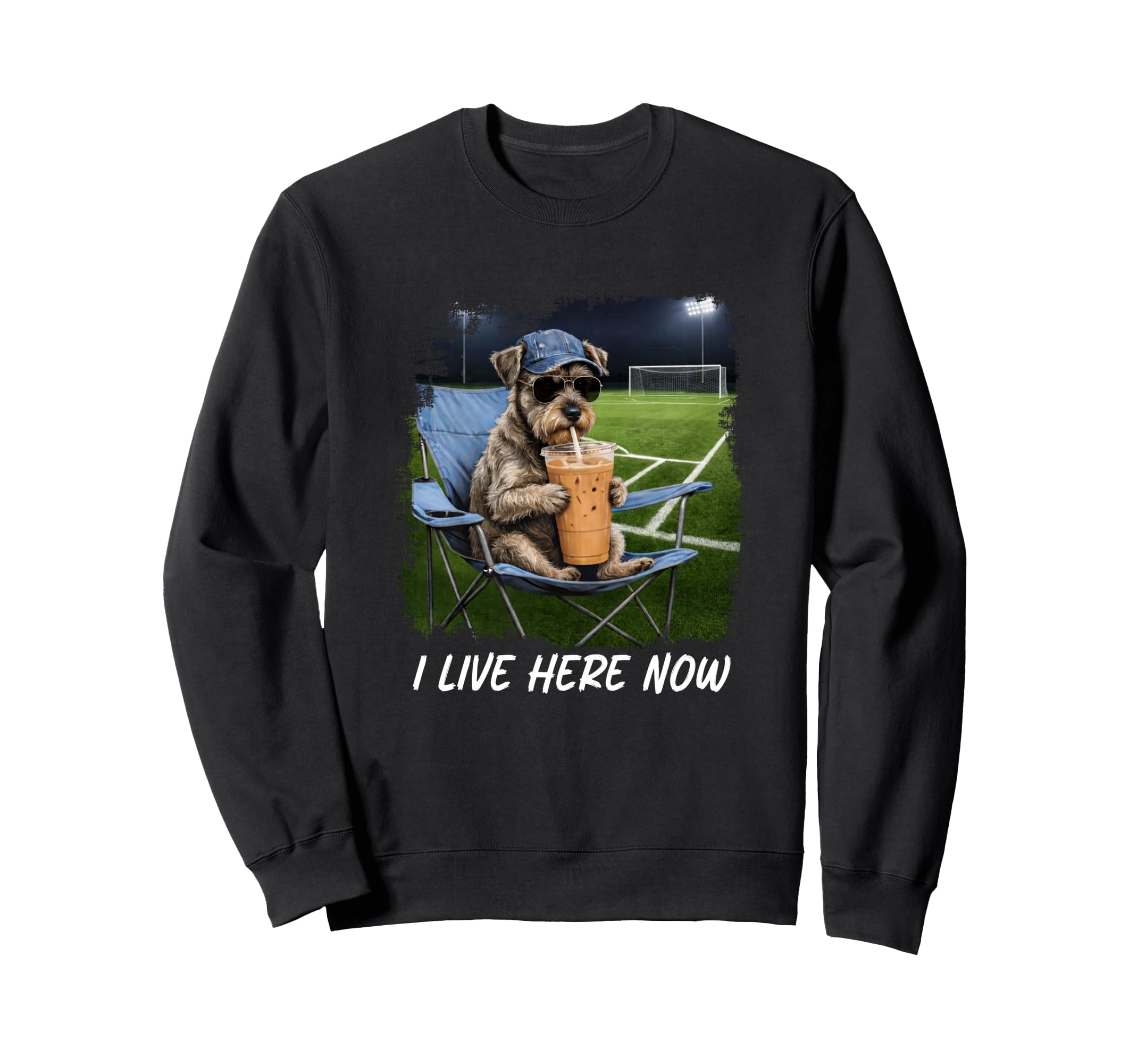 Soccer Dad I Live Here Now Soccer Sweatshirt - Streetwear Style Men Women - T-Shirt, Sweatshirt, Hoodie