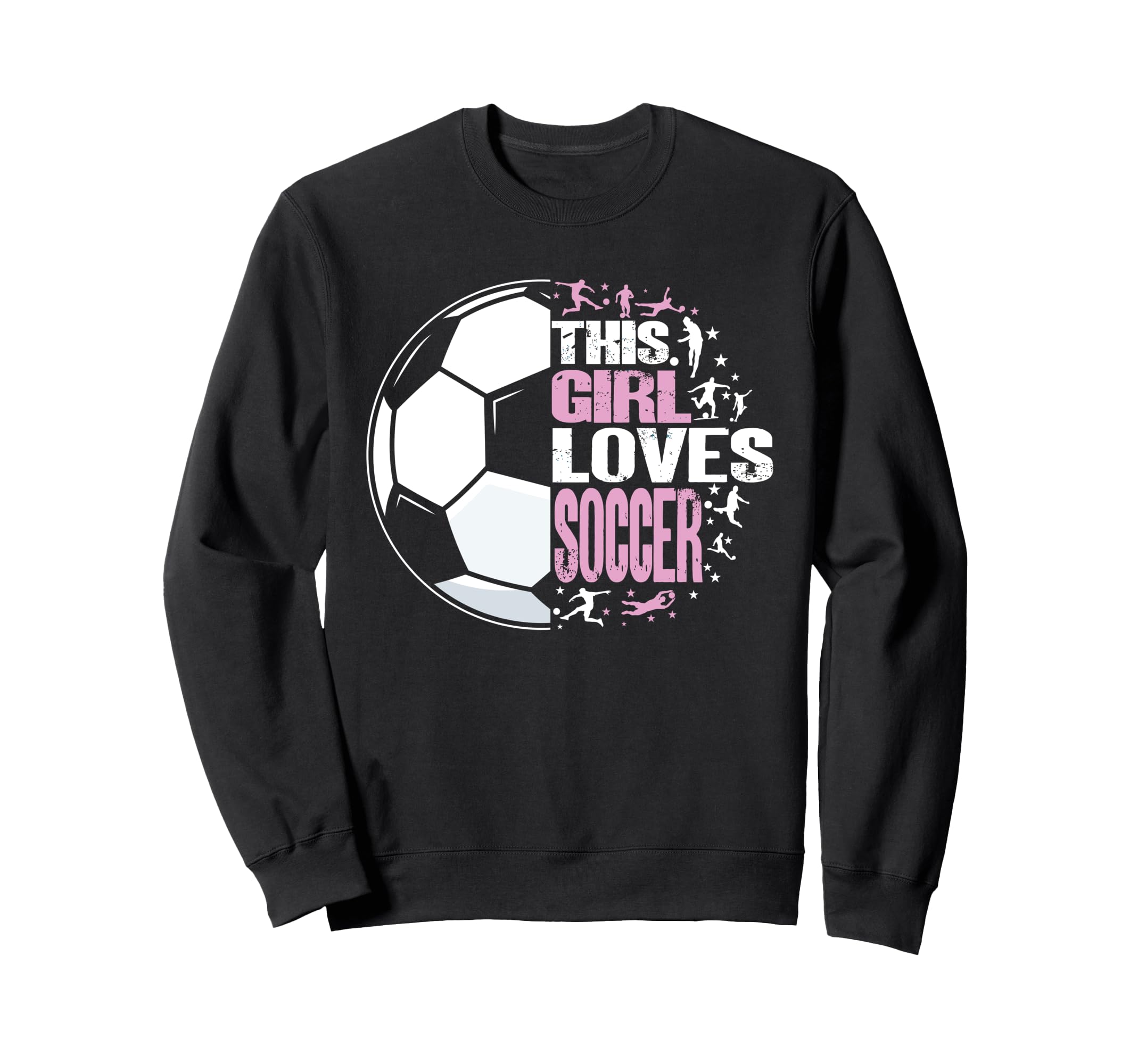 Funny This Loves Soccer Sweatshirt - Casual Everyday Wear for Adults - T-Shirt, Sweatshirt, Hoodie