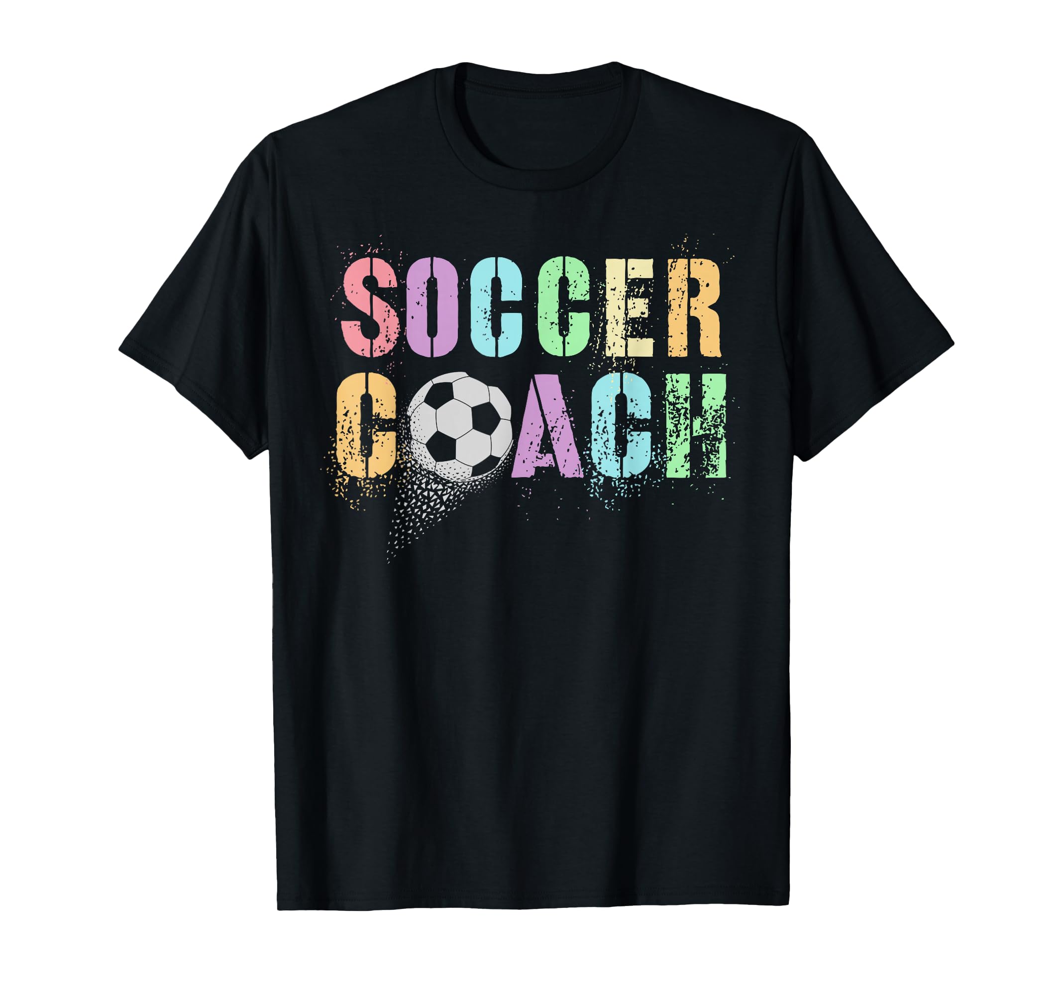Groovy Soccer Coach Play Mama Coaching T-Shirt - Graphic Print Unisex - T-Shirt, Sweatshirt, Hoodie