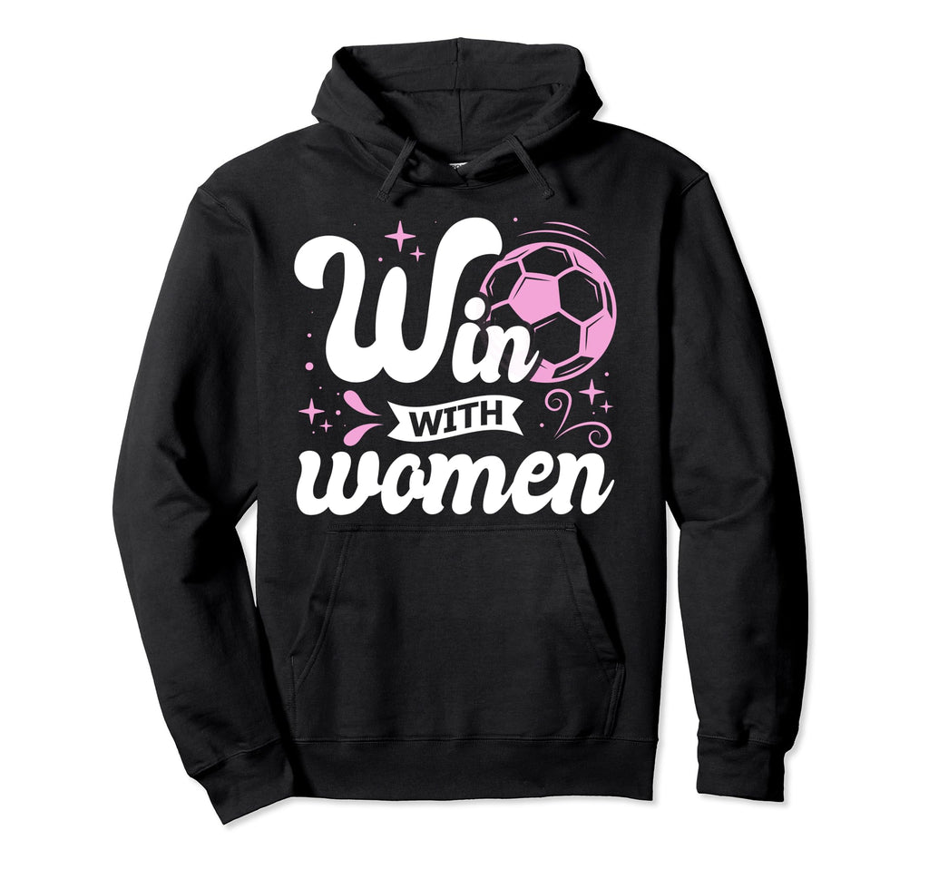 Soccer Team Outfit Players Fans Womens Hoodie - Custom Art Print Men Women - T-Shirt, Sweatshirt, Hoodie