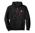 Halloween Zombie Soccer Player Creepy Hoodie - Minimalist Print for Adults - T-Shirt, Sweatshirt, Hoodie
