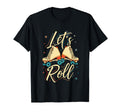 Lets Roll Roller Skate Fun Skating T-Shirt - Trendy Graphic for Adults - T-Shirt, Sweatshirt, Hoodie