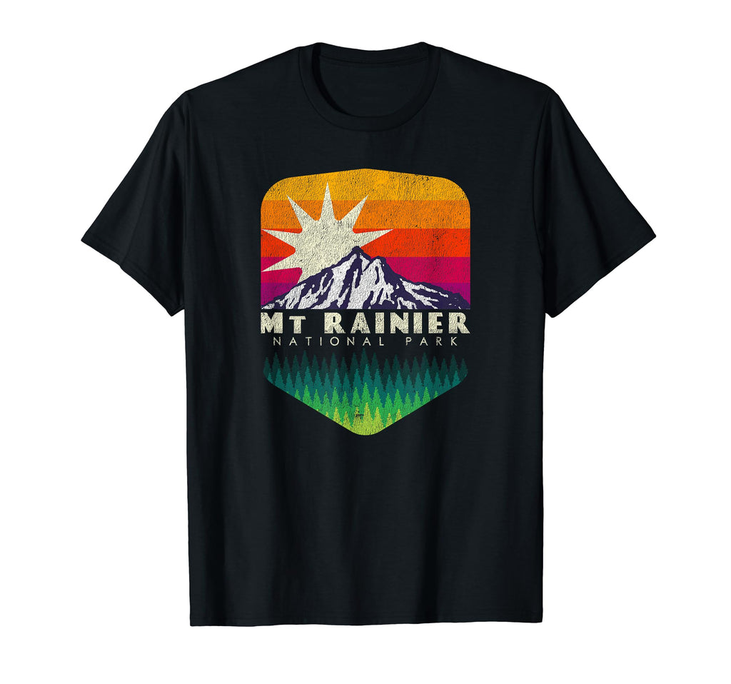 Mt Rainier National Park Gift T-Shirt - Trendy Graphic for Adults - T-Shirt, Sweatshirt, Hoodie