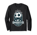 Soccer Dad Soccer Football Player Hoodie - Minimalist Print Unisex - T-Shirt, Sweatshirt, Hoodie