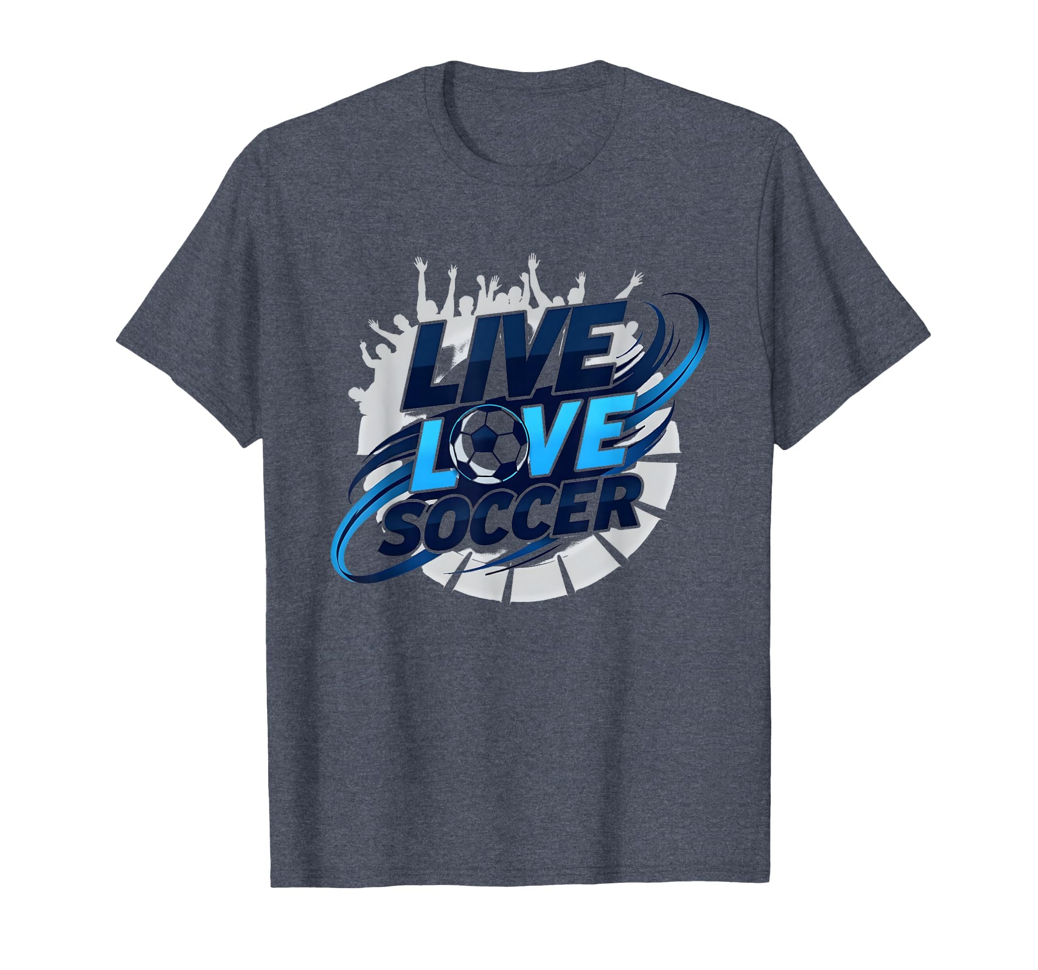 Soccer Mom Live Love Soccer Sweatshirt - Custom Art Print for Adults - T-Shirt, Sweatshirt, Hoodie