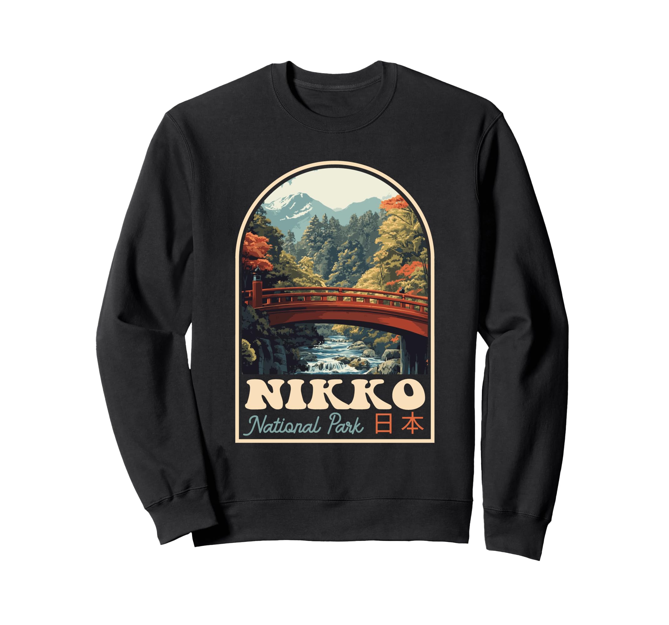 Nikko National Park Japan Sweatshirt - Streetwear Style for Adults - T-Shirt, Sweatshirt, Hoodie