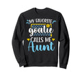 Proud Water Polo Goalie Aunt Sweatshirt - Custom Art Print for Adults - T-Shirt, Sweatshirt, Hoodie