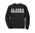 Alaska Soccer White Text Sweatshirt - Streetwear Style Unisex - T-Shirt, Sweatshirt, Hoodie
