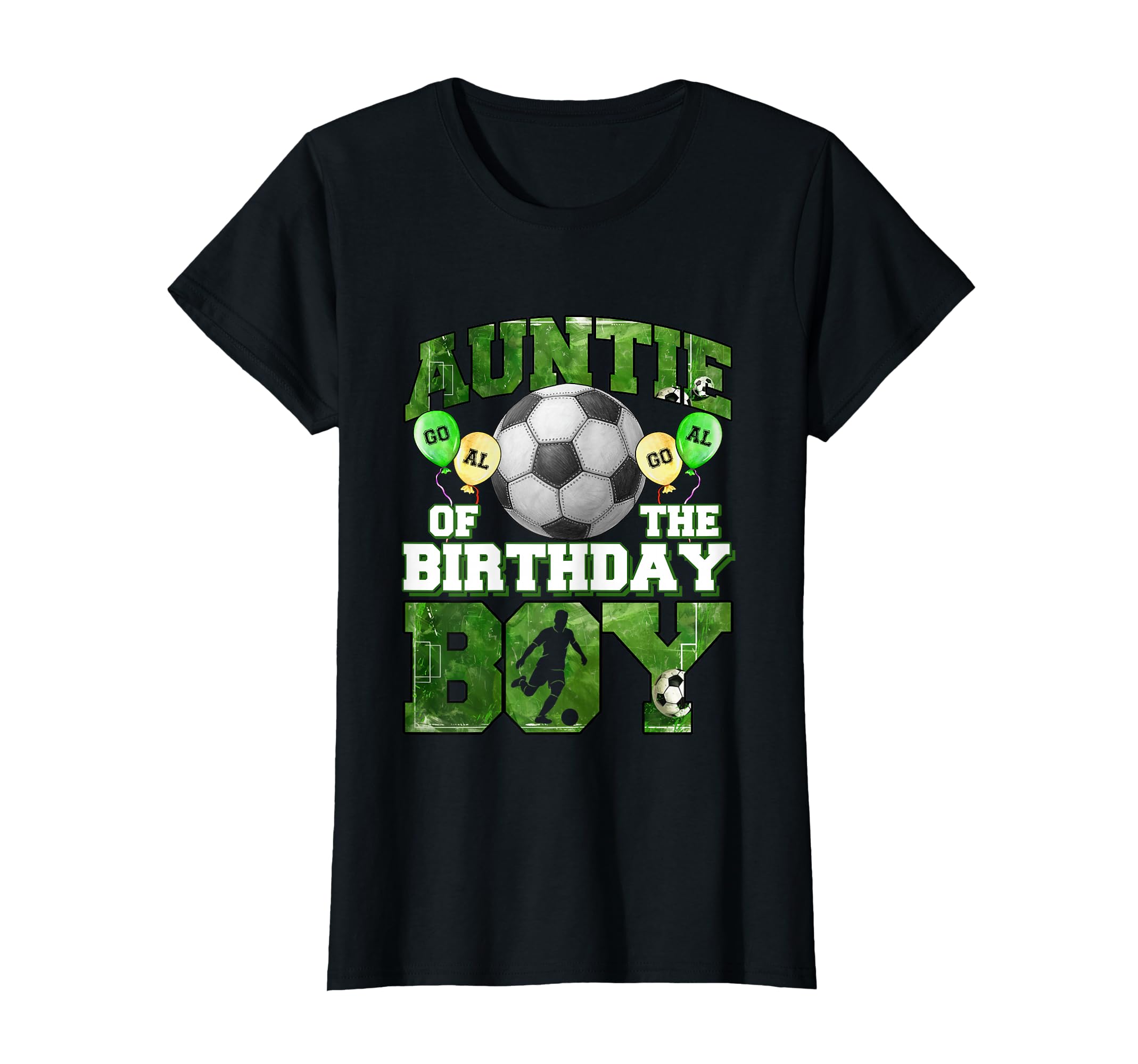 Soccer Auntie Birthday Party Soccer T-Shirt - Unique Graphic for Adults - T-Shirt, Sweatshirt, Hoodie