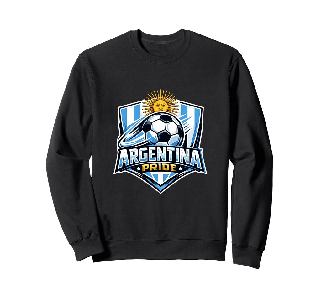 Argentina Pride Soccer Fan Minimal Sweatshirt - Trendy Graphic for Adults - T-Shirt, Sweatshirt, Hoodie