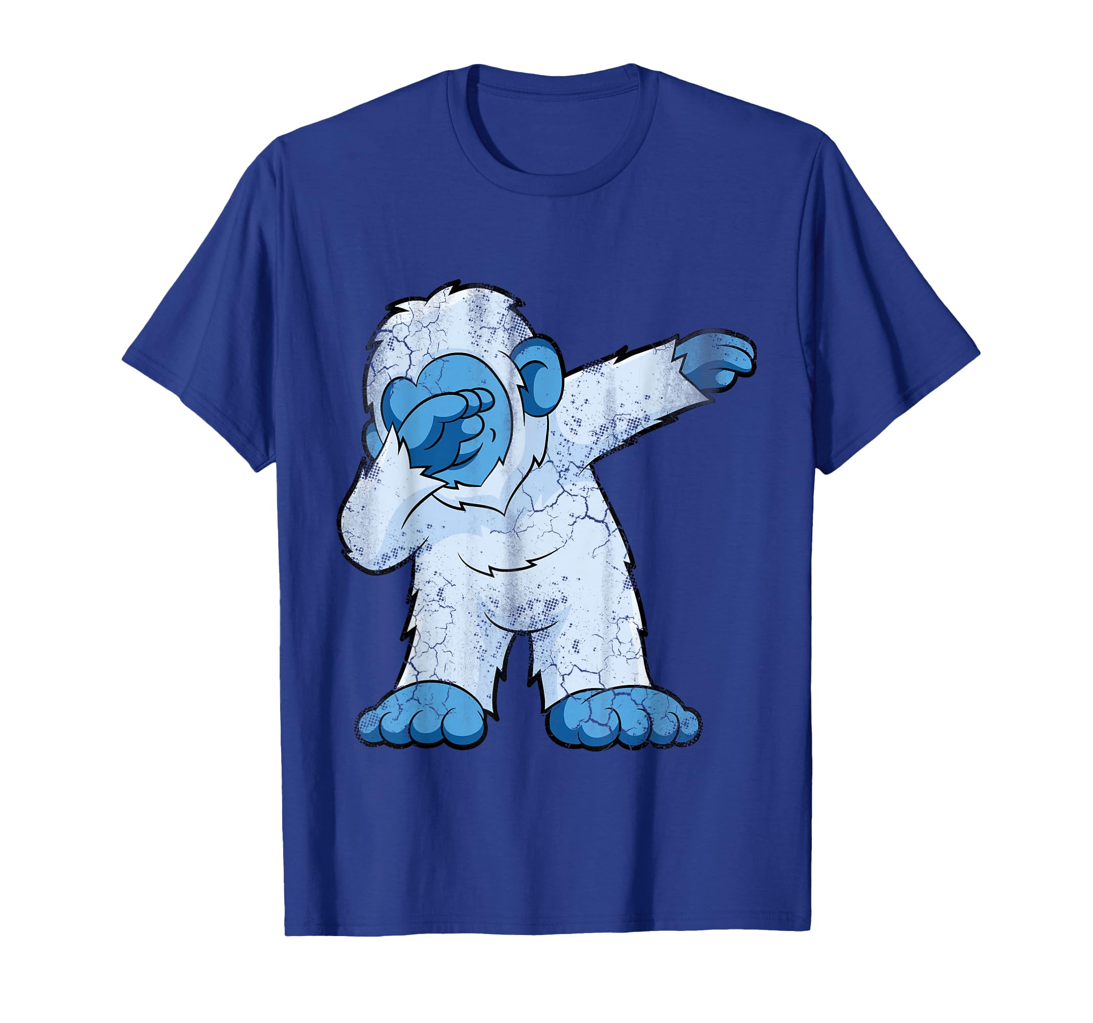 Dabbing Yeti Bigfoot Abominable Snowman T-Shirt - Unique Graphic Unisex - T-Shirt, Sweatshirt, Hoodie