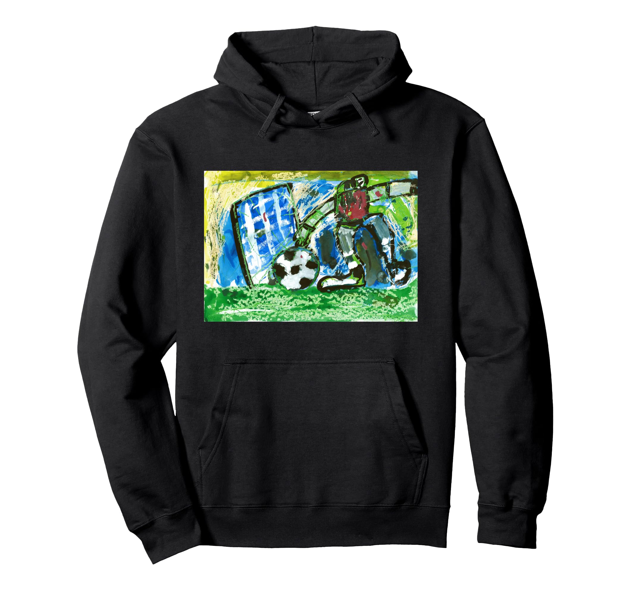 I Love Soccer Football Unique Funny Hoodie - Fun Novelty Design for Adults - T-Shirt, Sweatshirt, Hoodie