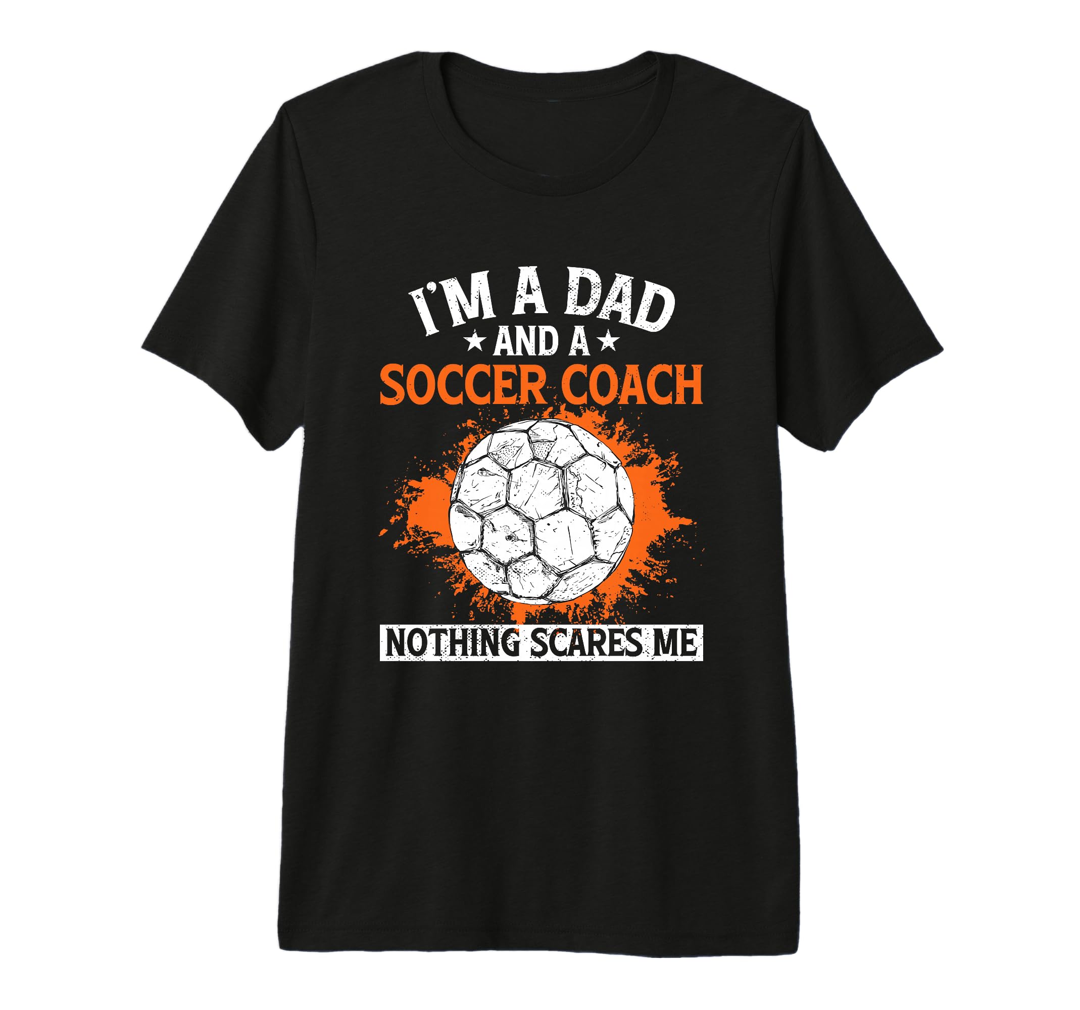 Coaching Soccer Dad Coach Soccer Coach Tri T-Shirt - Graphic Print Unisex - T-Shirt, Sweatshirt, Hoodie