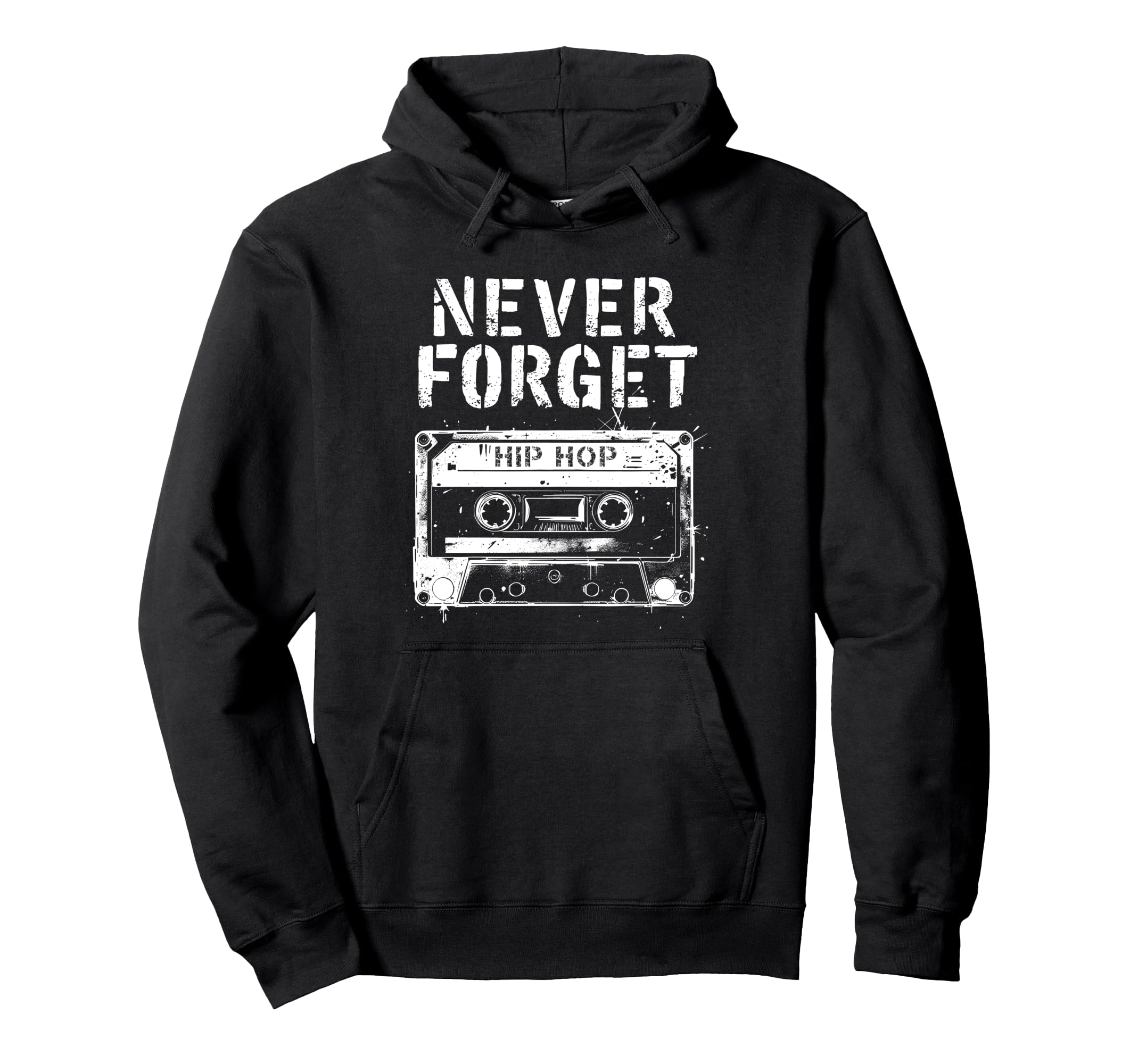 Cassette Tape Hip Hop Music 90S Grunge Hoodie - Graphic Print Unisex - T-Shirt, Sweatshirt, Hoodie