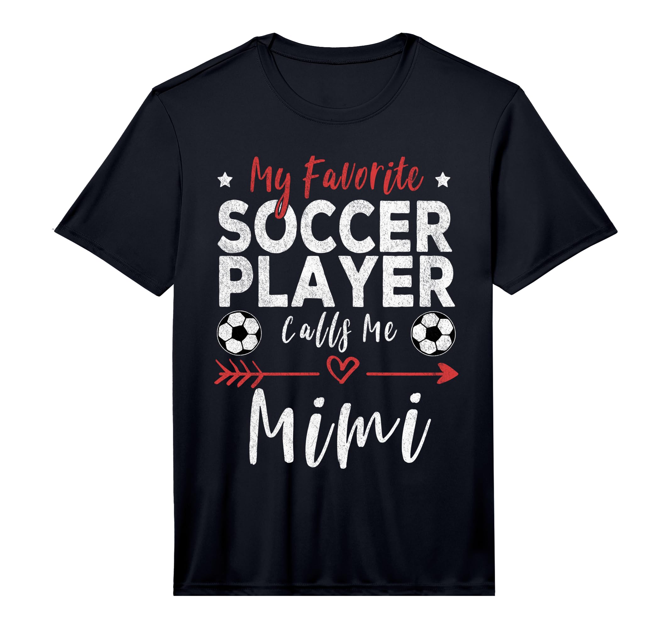 My Favorite Soccer Player Calls Me Mimi T-Shirt - Graphic Print Unisex - T-Shirt, Sweatshirt, Hoodie