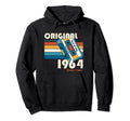 60Th Birthday July 1964 Cassette Hoodie - Fun Novelty Design for Adults - T-Shirt, Sweatshirt, Hoodie