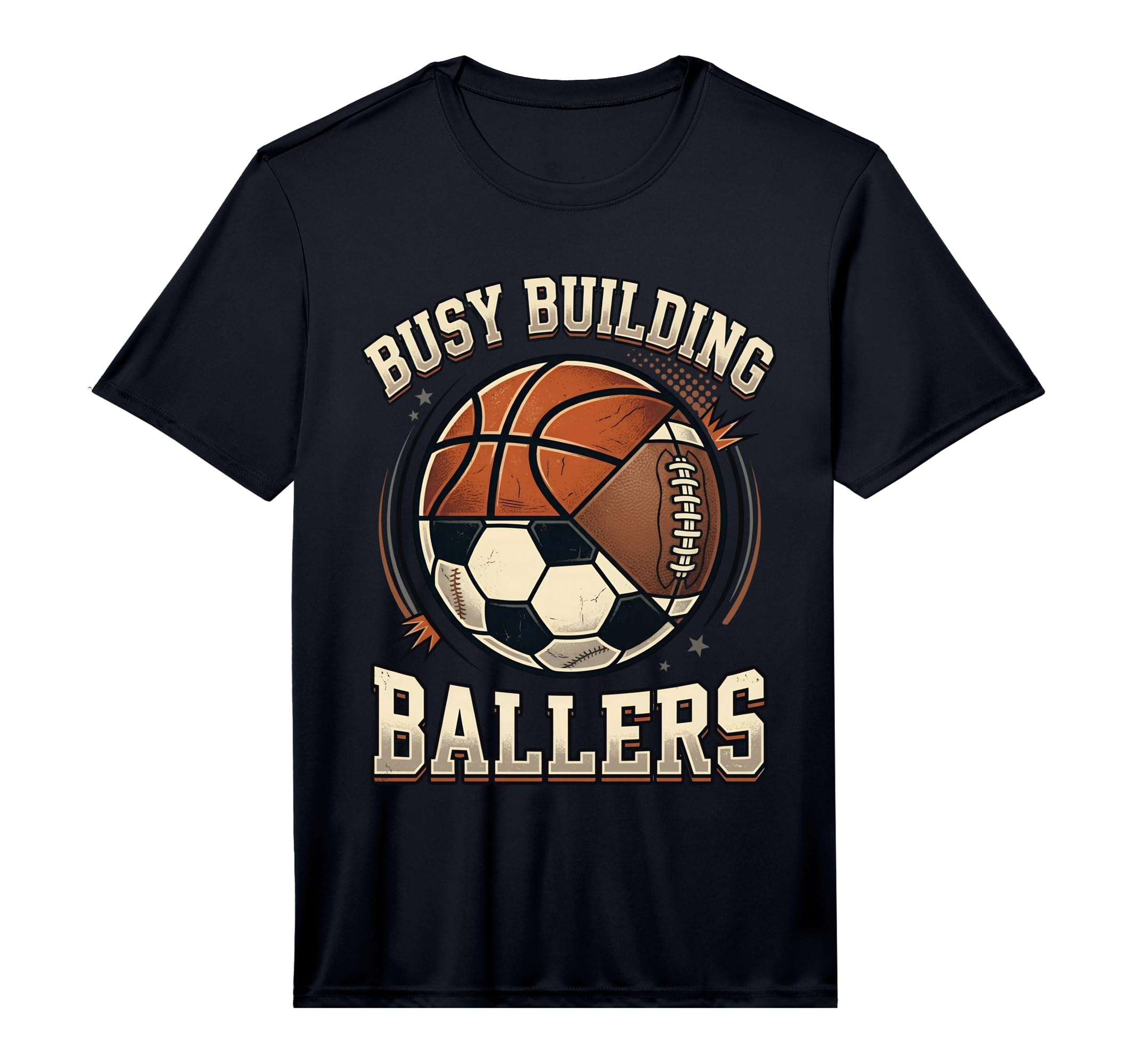 Funny Busy Raising Ballers Football T-Shirt - Aesthetic Graphic Unisex - T-Shirt, Sweatshirt, Hoodie