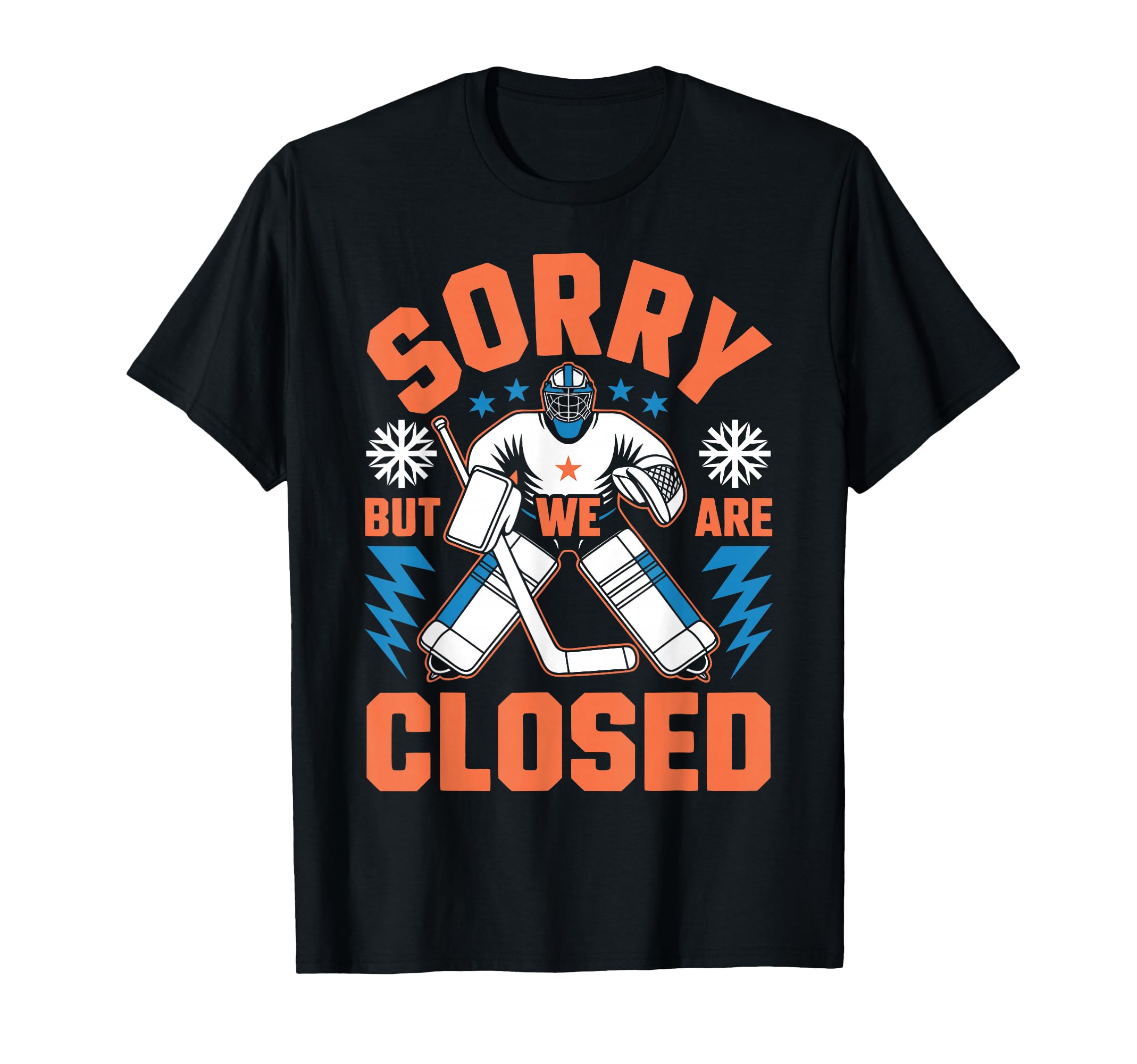 Funny Ice Hockey Goalkeeper Netminder T-Shirt - Aesthetic Graphic Unisex - T-Shirt, Sweatshirt, Hoodie