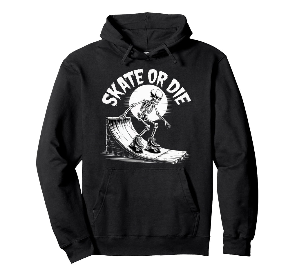 Roller Skate Roller Skating Halloween Hoodie - Graphic Print Unisex - T-Shirt, Sweatshirt, Hoodie