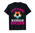 Just Who Loves Soccer Soccer T-Shirt - Fun Novelty Design for Adults - T-Shirt, Sweatshirt, Hoodie