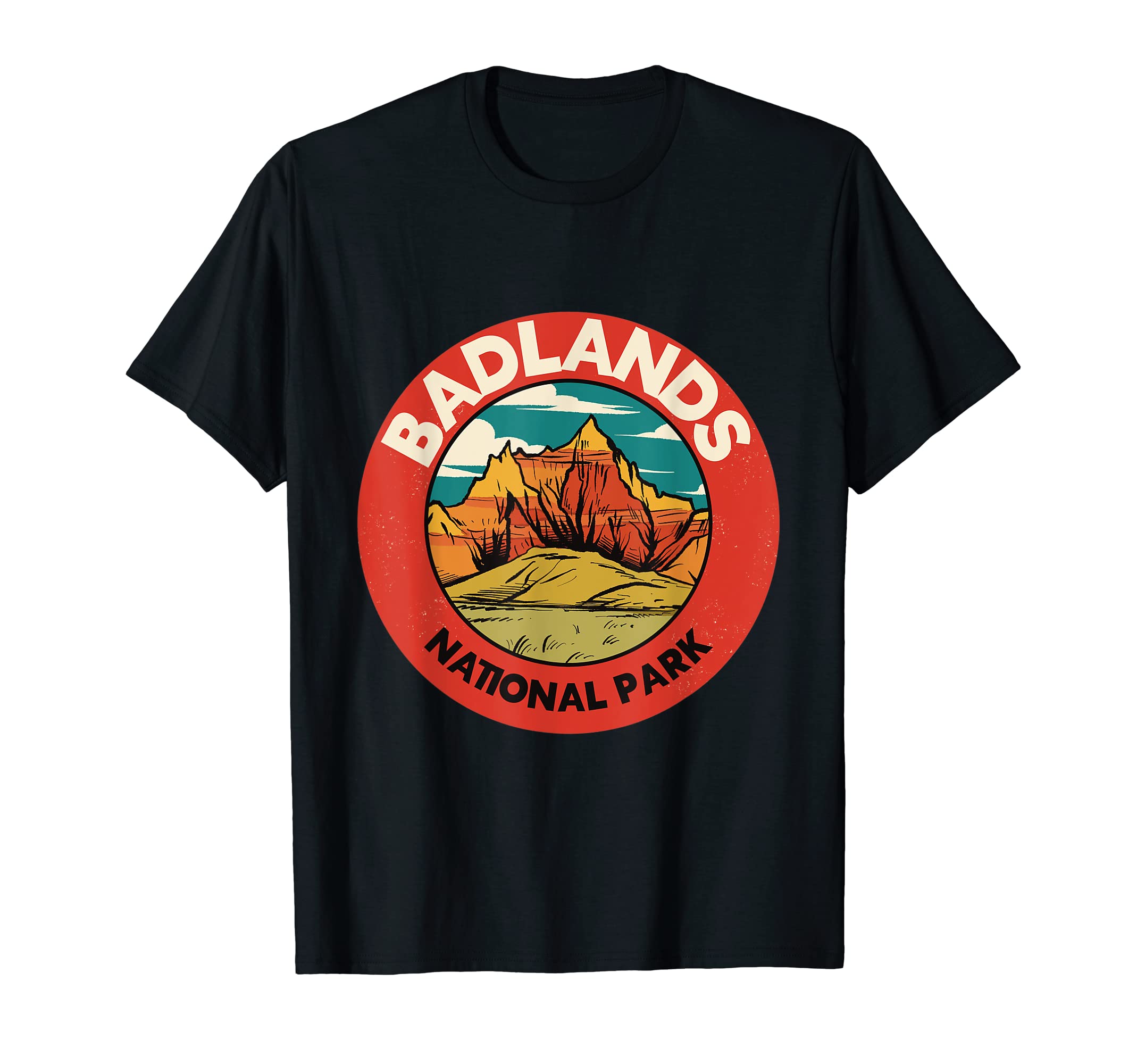 Badlands National Park T-Shirt - Minimalist Print Unisex - T-Shirt, Sweatshirt, Hoodie