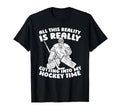 Hockey Goalkeeper Ice Hockey Goalie T-Shirt - Graphic Print for Adults - T-Shirt, Sweatshirt, Hoodie