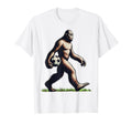Funny Soccer Bigfoot Funny Sasquatch T-Shirt - Trendy Graphic for Adults - T-Shirt, Sweatshirt, Hoodie