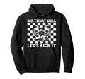 Soccer Soccer Mom Birthday Lets Kick It Hoodie - Novelty Apparel for Adults - T-Shirt, Sweatshirt, Hoodie