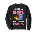 Inline Skater Inline Skates Lover Sweatshirt - Aesthetic Graphic Men Women - T-Shirt, Sweatshirt, Hoodie
