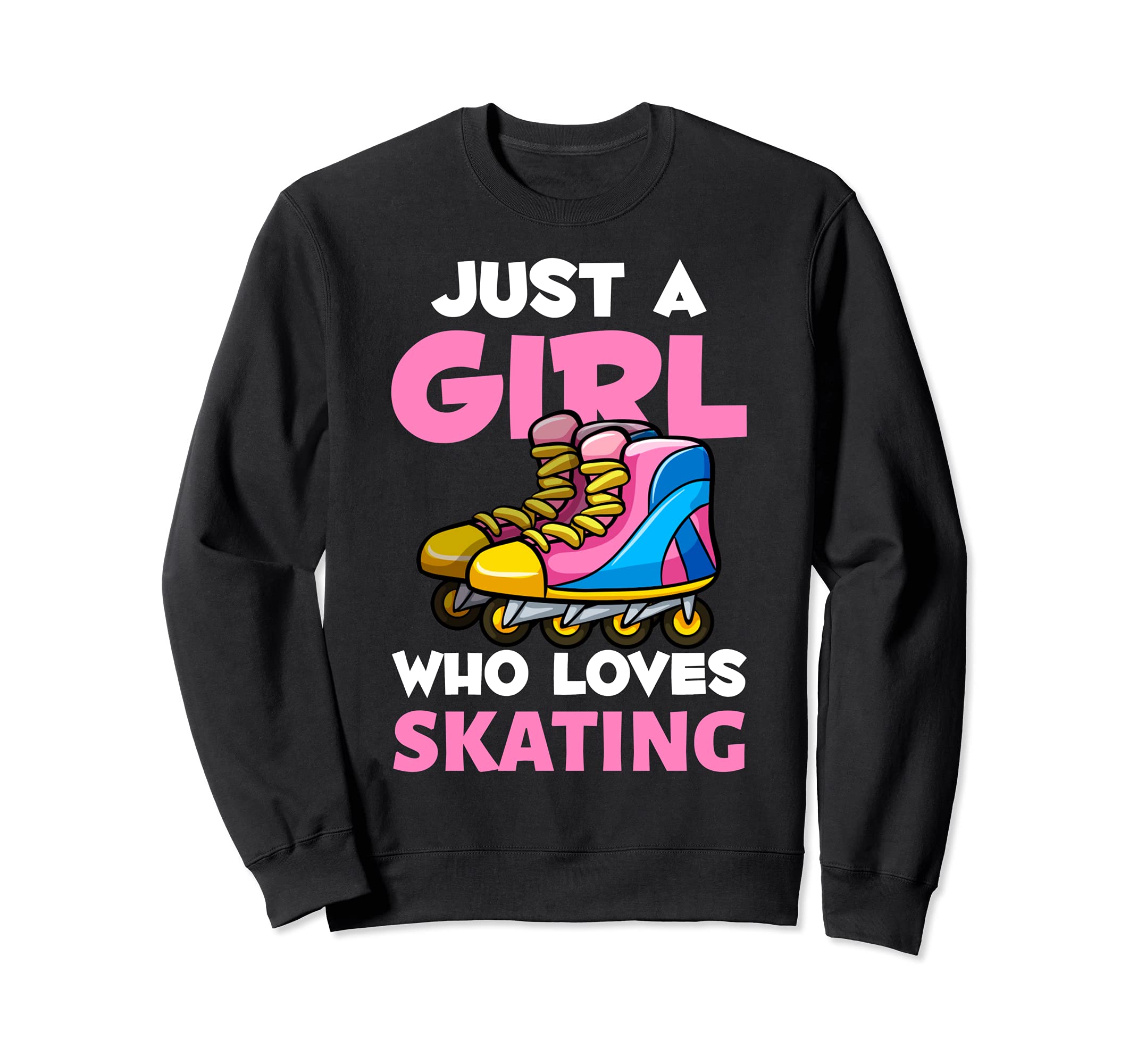 Inline Skater Inline Skates Lover Sweatshirt - Aesthetic Graphic Men Women - T-Shirt, Sweatshirt, Hoodie