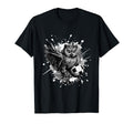 Owl Playing Soccer Sports Team T-Shirt - Fun Novelty Design for Adults - T-Shirt, Sweatshirt, Hoodie