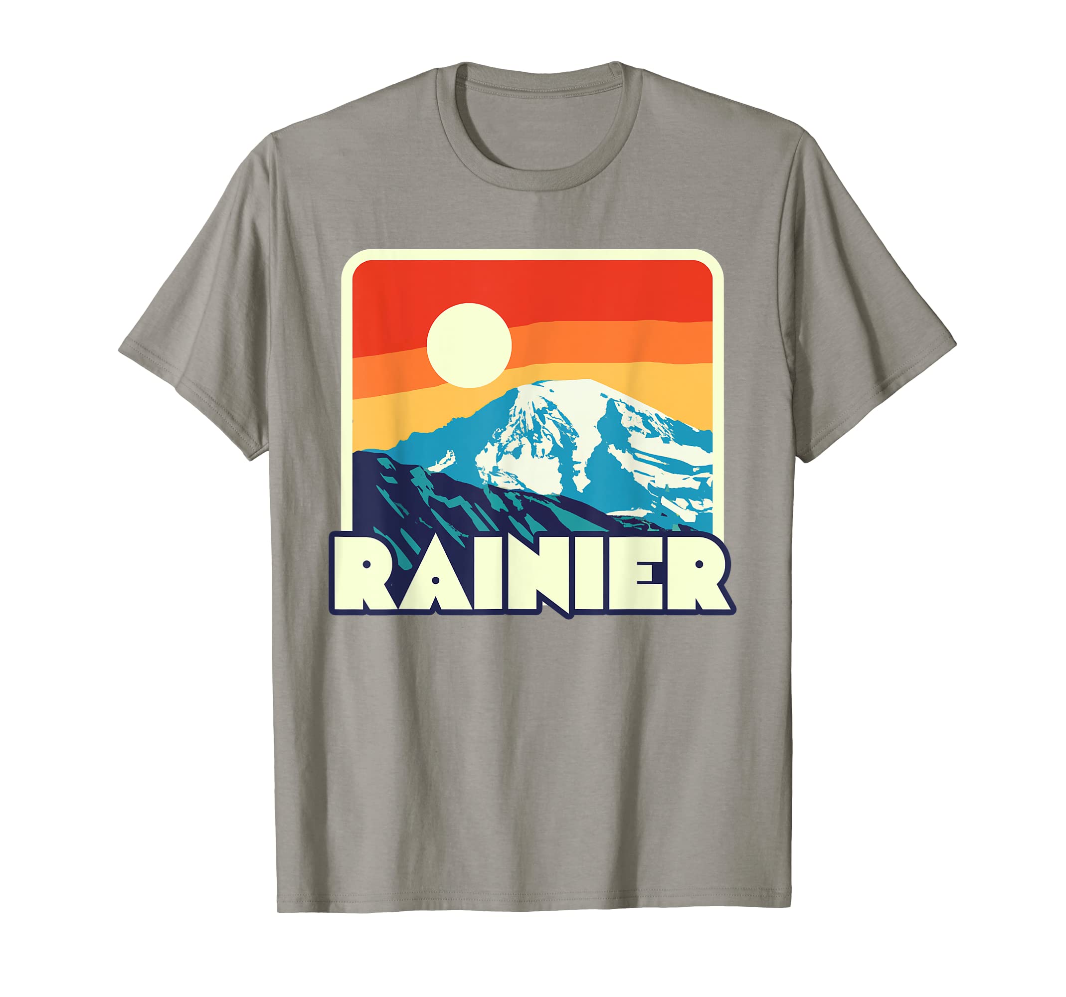 Mount Rainier Wpa National Parks T-Shirt - Graphic Print for Adults - T-Shirt, Sweatshirt, Hoodie