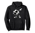 Funny Dabbing Dab Soccer Player Ball Hoodie - Custom Art Print Men Women - T-Shirt, Sweatshirt, Hoodie